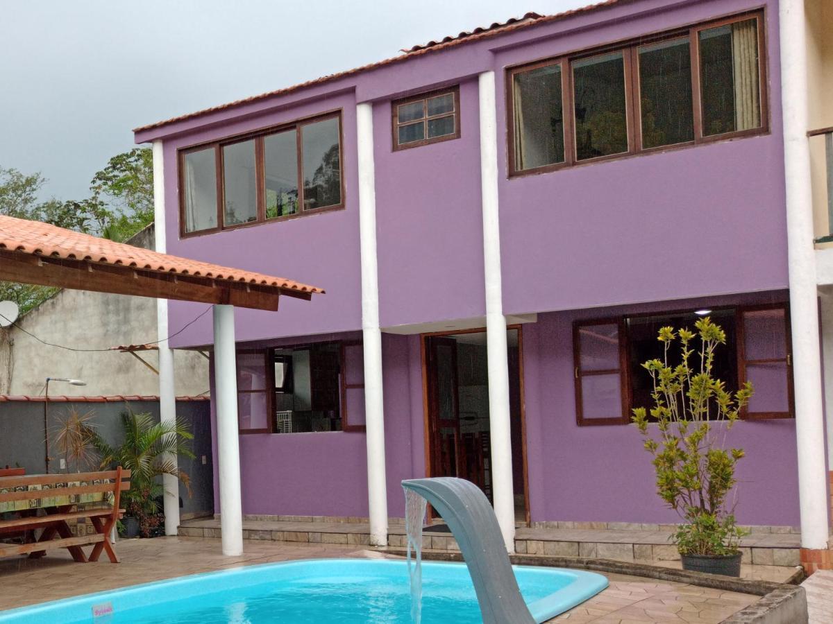 פאראטי Casa Roxa Com Piscina Em Condominio מראה חיצוני תמונה